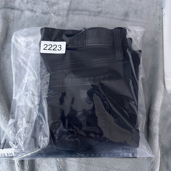 American Eagle Skinny Jeans Women's Size 4R Distressed Next Level Stretch Black - Picture 12 of 12